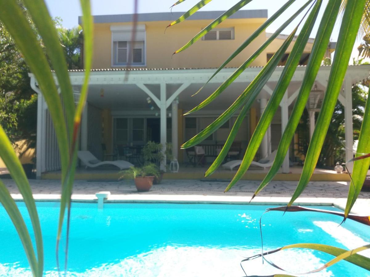 Chambre D'Hote Et Loft Dans Maison De Charme Piscine A Debordement La Villa Gialla Schoelcher Bagian luar foto