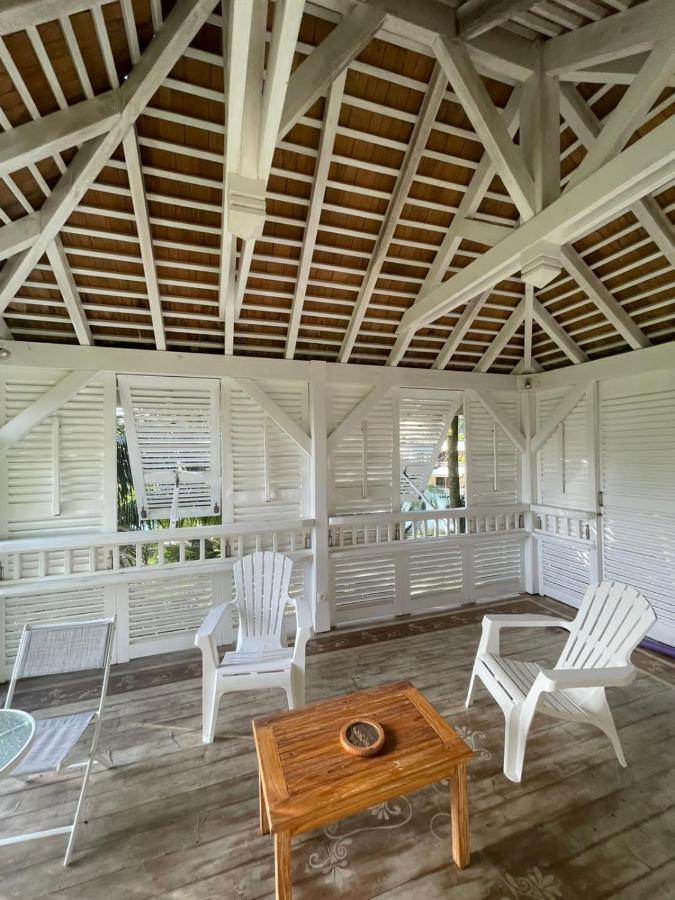 Chambre D'Hote Et Loft Dans Maison De Charme Piscine A Debordement La Villa Gialla Schoelcher Bagian luar foto